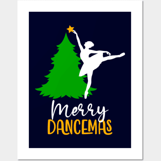 Merry Dancemas Christmas Dancer Posters and Art